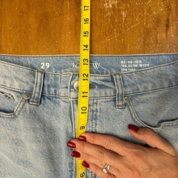 J. Crew ‘96 Slim Wide Jean 29 Synniva Wash - Picture 3 of 4